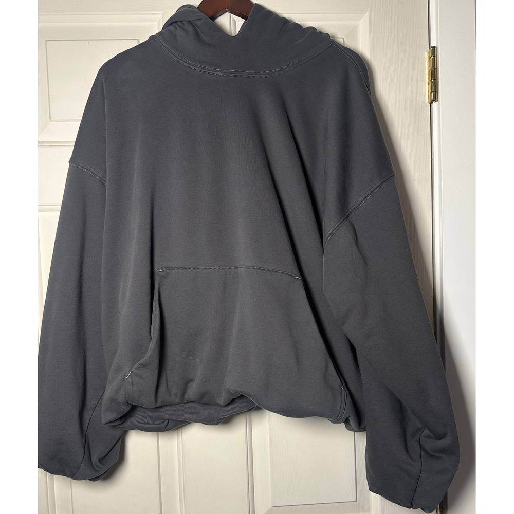 IDLT Basics Gray Loose Oversized M Double‎ Layer Comfort Unisex Perfect Hoodie
